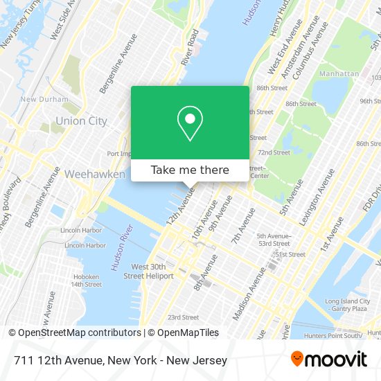 Mapa de 711 12th Avenue