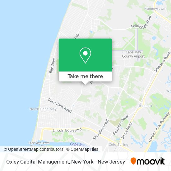 Oxley Capital Management map