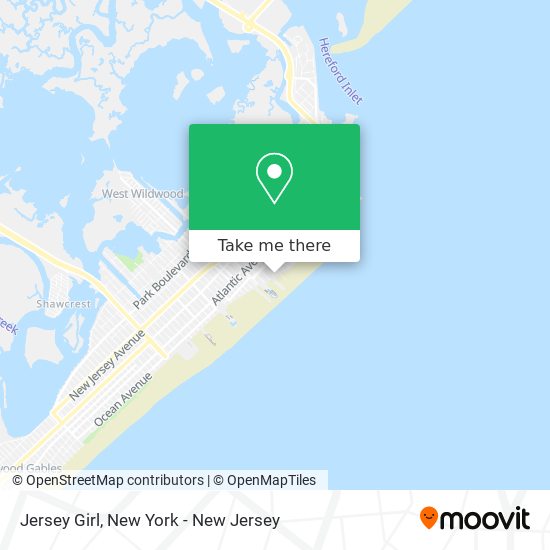 Jersey Girl map