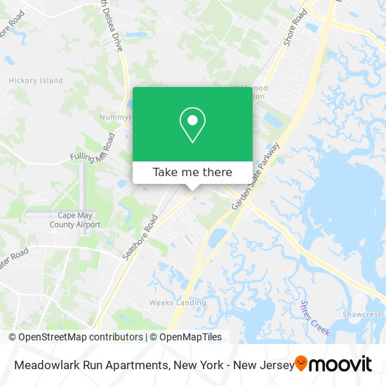 Meadowlark Run Apartments map