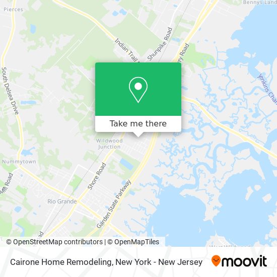 Cairone Home Remodeling map