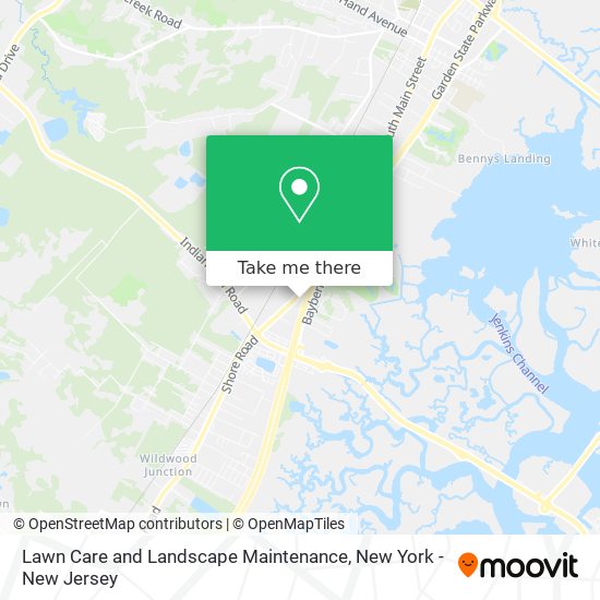 Lawn Care and Landscape Maintenance map