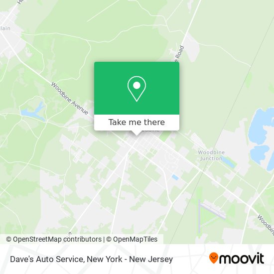 Mapa de Dave's Auto Service