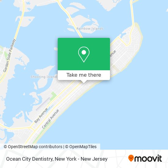 Ocean City Dentistry map