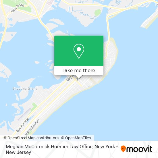 Mapa de Meghan McCormick Hoerner Law Office