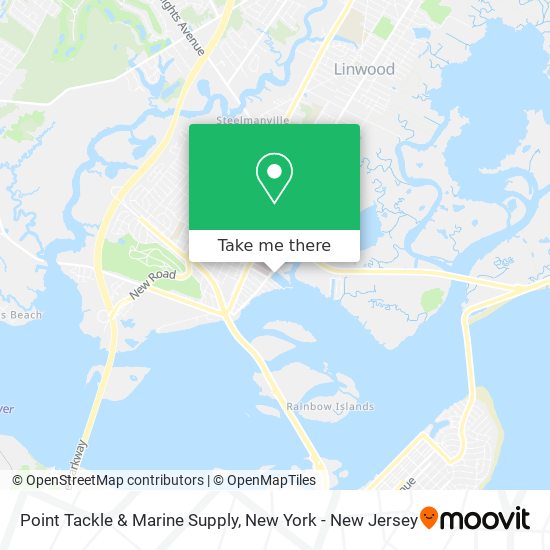 Mapa de Point Tackle & Marine Supply