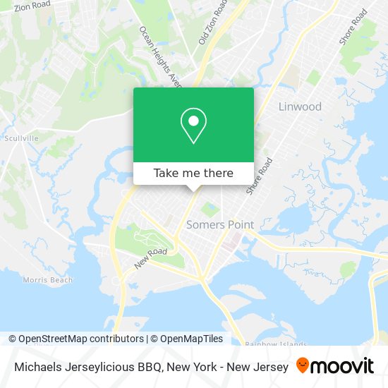 Michaels Jerseylicious BBQ map