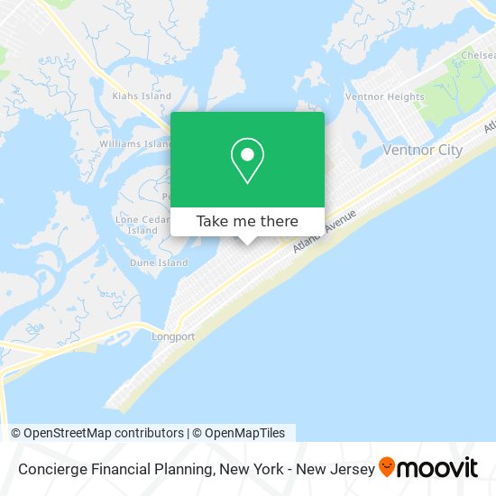 Concierge Financial Planning map