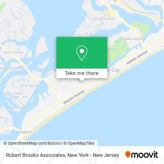 Robert Brooks Associates map