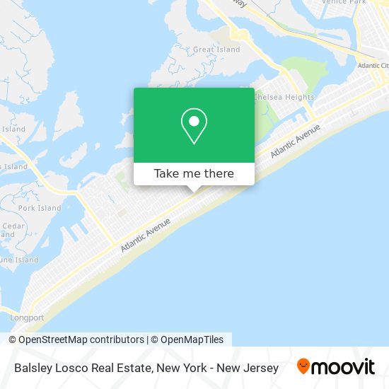 Balsley Losco Real Estate map