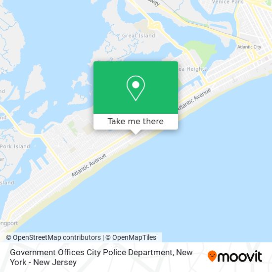 Government Offices City Police Department map