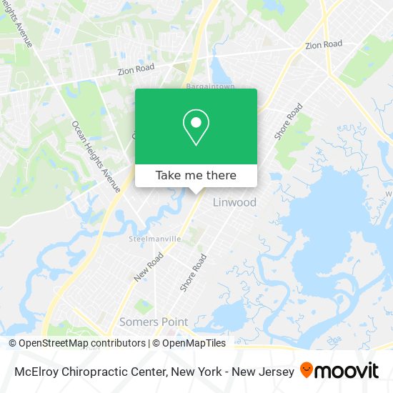 Mapa de McElroy Chiropractic Center