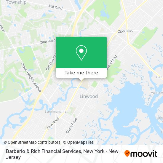 Barberio & Rich Financial Services map