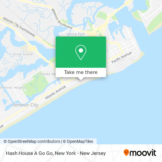 Hash House A Go Go map