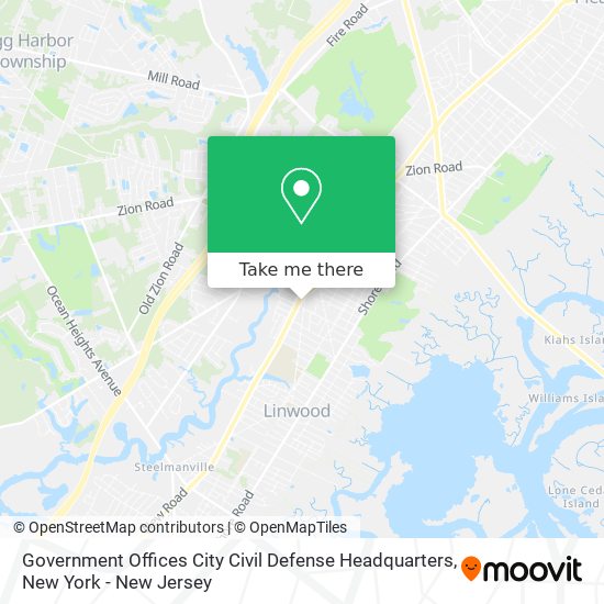Government Offices City Civil Defense Headquarters map