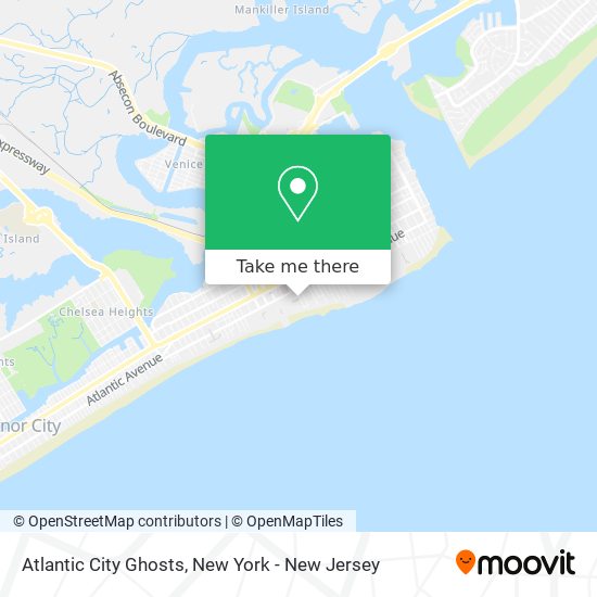 Mapa de Atlantic City Ghosts
