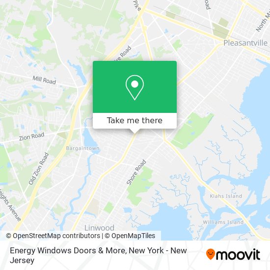 Mapa de Energy Windows Doors & More