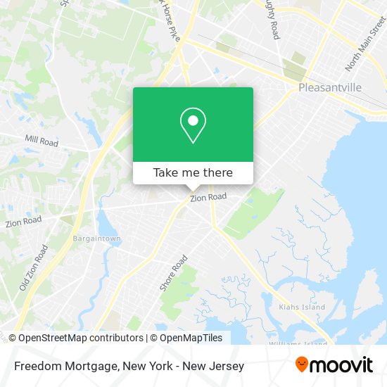 Mapa de Freedom Mortgage