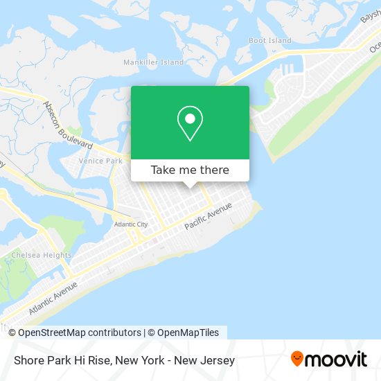 Mapa de Shore Park Hi Rise