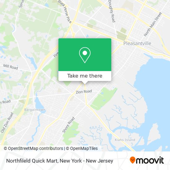 Mapa de Northfileld Quick Mart