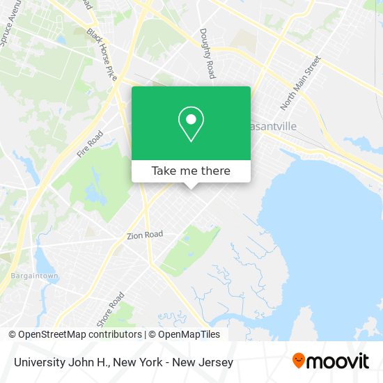 University John H. map