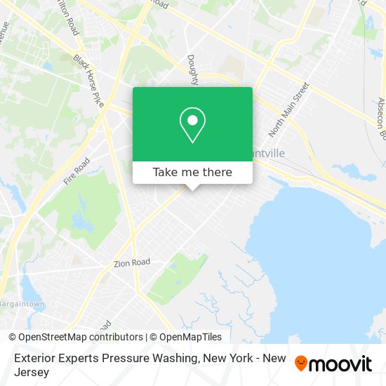 Exterior Experts Pressure Washing map