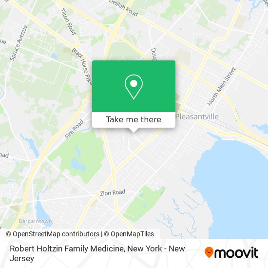 Robert Holtzin Family Medicine map