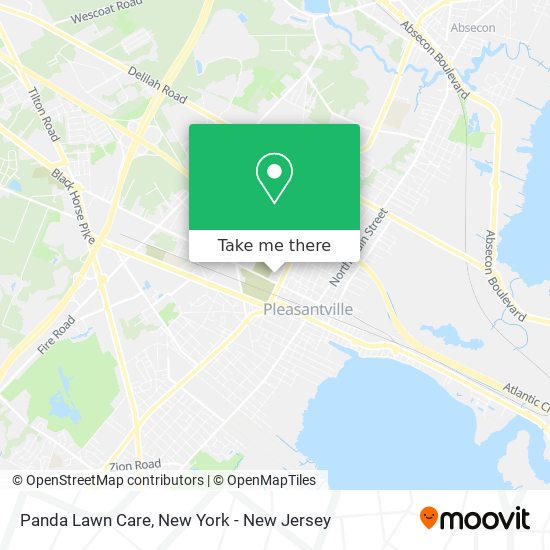 Panda Lawn Care map