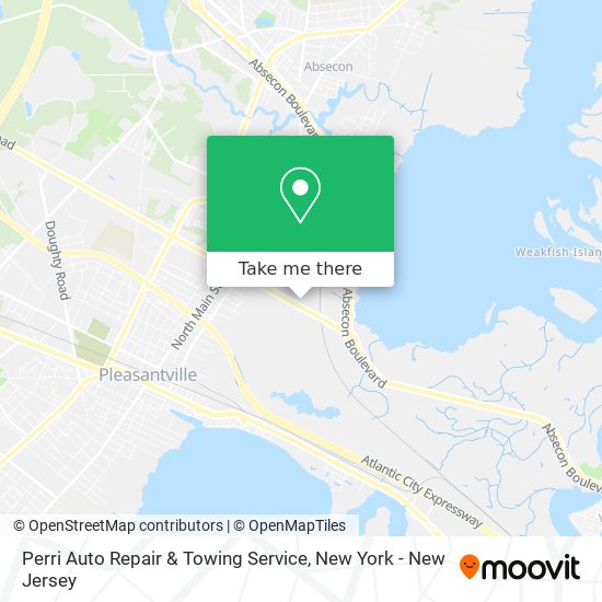 Mapa de Perri Auto Repair & Towing Service