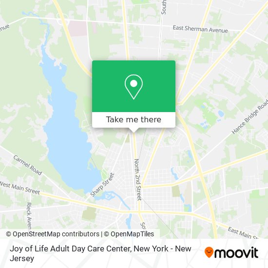 Joy of Life Adult Day Care Center map