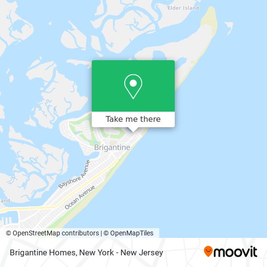 Mapa de Brigantine Homes