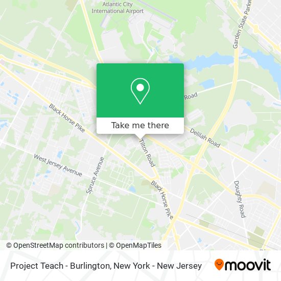 Mapa de Project Teach - Burlington