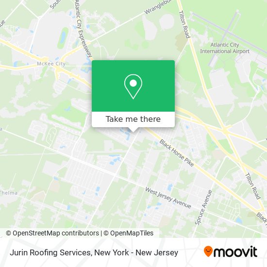 Jurin Roofing Services map