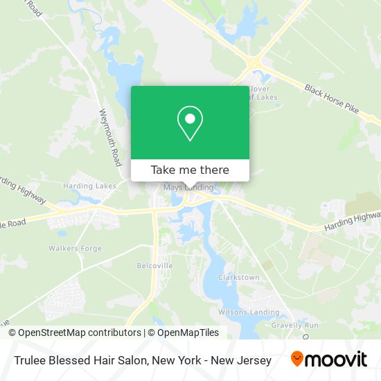 Trulee Blessed Hair Salon map