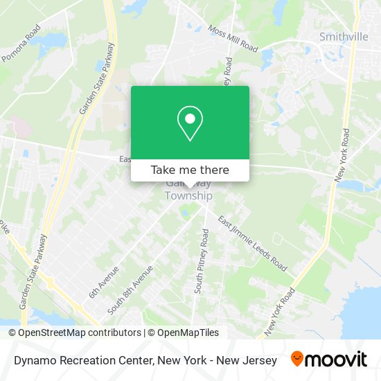Mapa de Dynamo Recreation Center