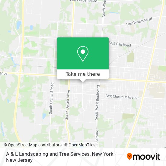 A & L Landscaping and Tree Services map
