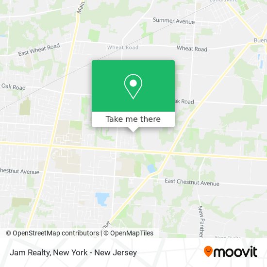 Jam Realty map