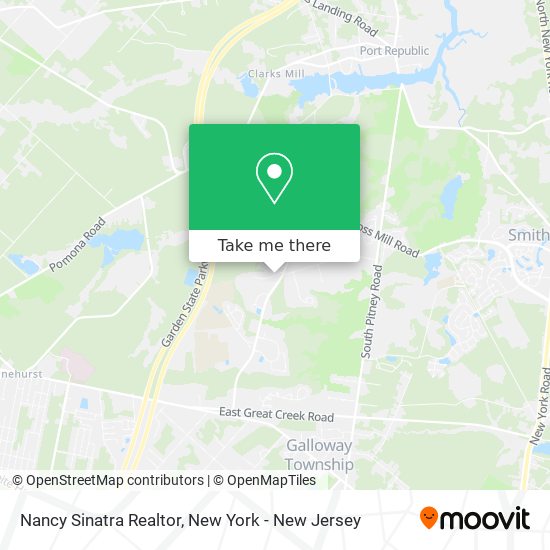 Nancy Sinatra Realtor map