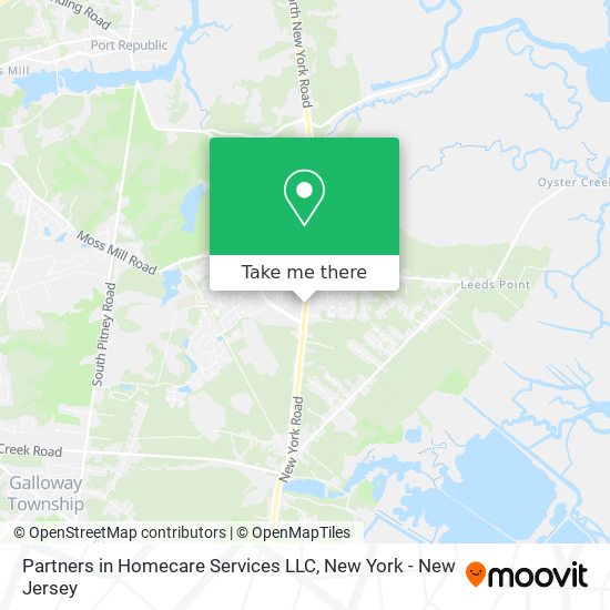 Mapa de Partners in Homecare Services LLC
