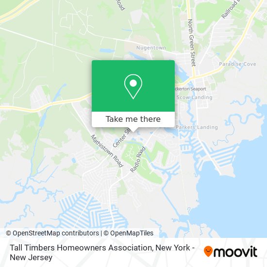 Tall Timbers Homeowners Association map