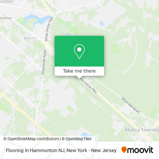 Mapa de Flooring in Hammonton NJ