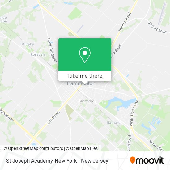 St Joseph Academy map