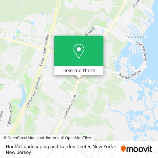 Hoch's Landscaping and Garden Center map