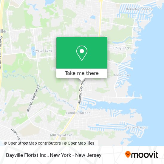 Bayville Florist Inc. map