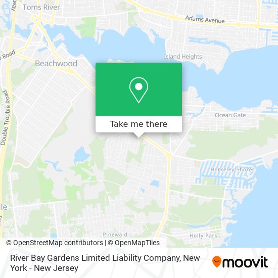 River Bay Gardens Limited Liability Company map