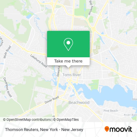 Thomson Reuters map