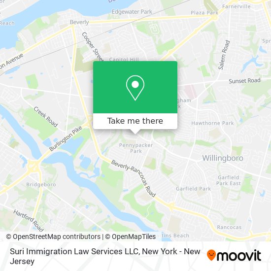 Suri Immigration Law Services LLC map