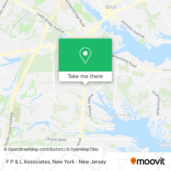 F P & L Associates map