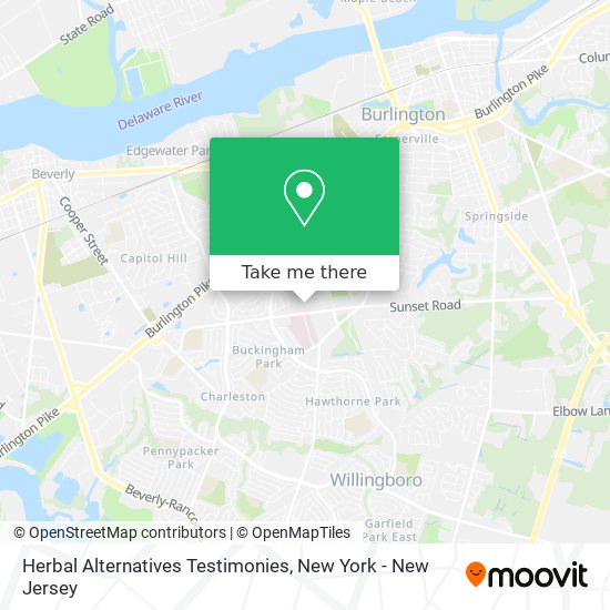 Herbal Alternatives Testimonies map