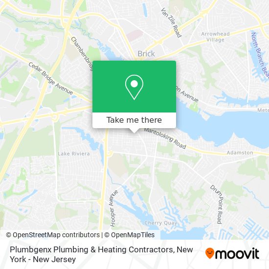 Mapa de Plumbgenx Plumbing & Heating Contractors